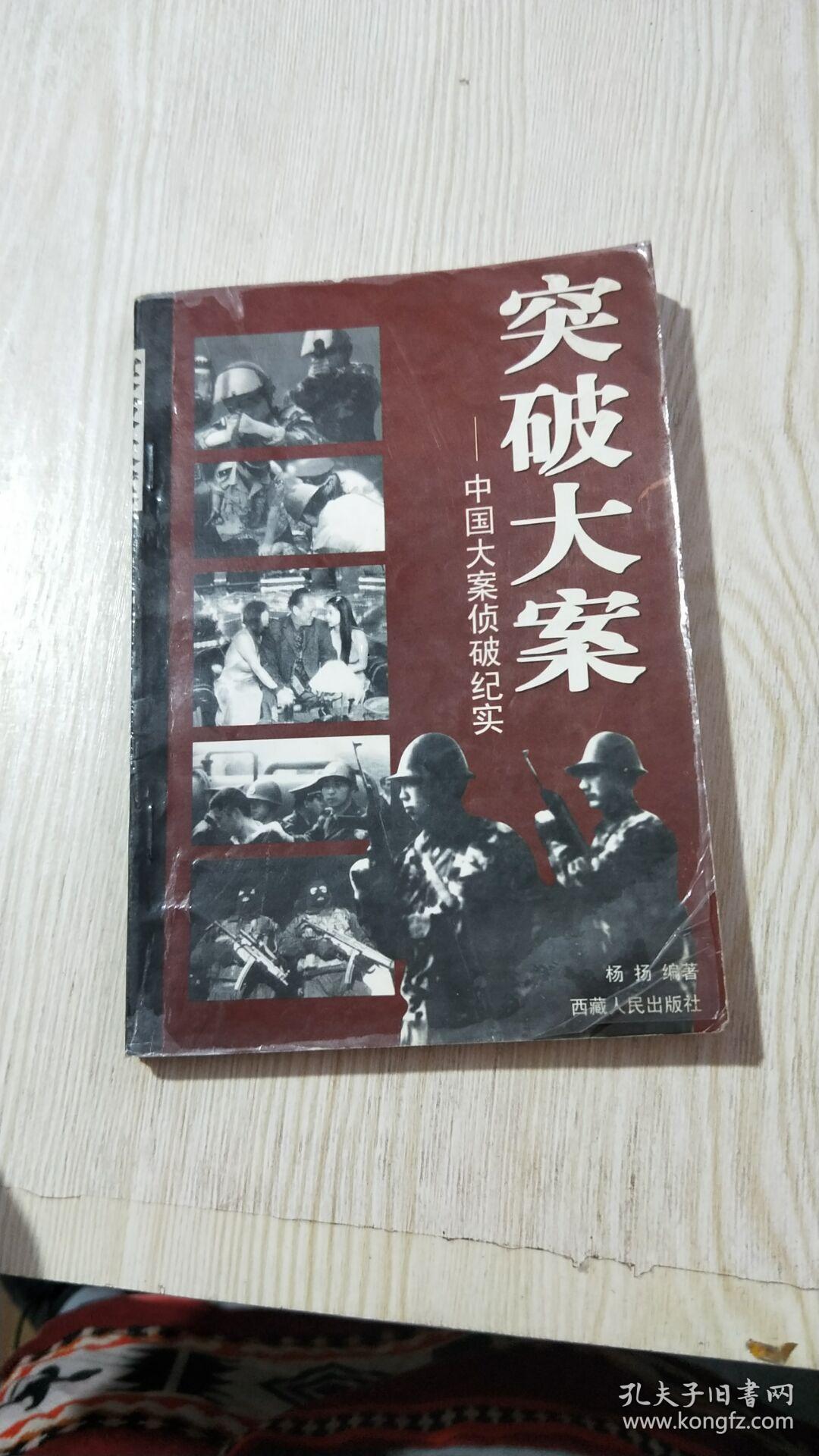 突破大案 :中国大案侦破纪实