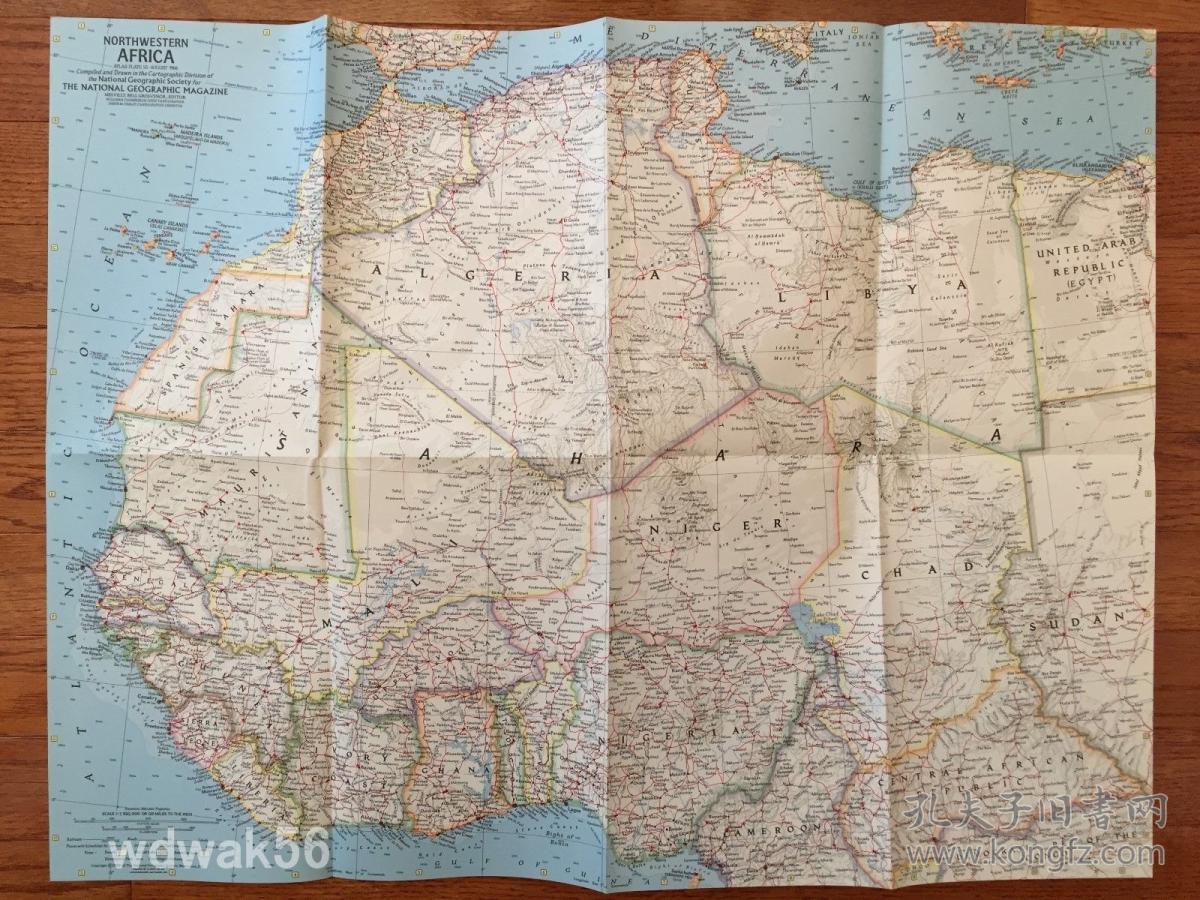 特价 national geographic美国国家地理地图196