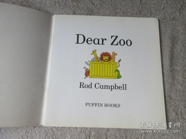 dear zoo :a lift-the-flap book_rod campbell 著; .