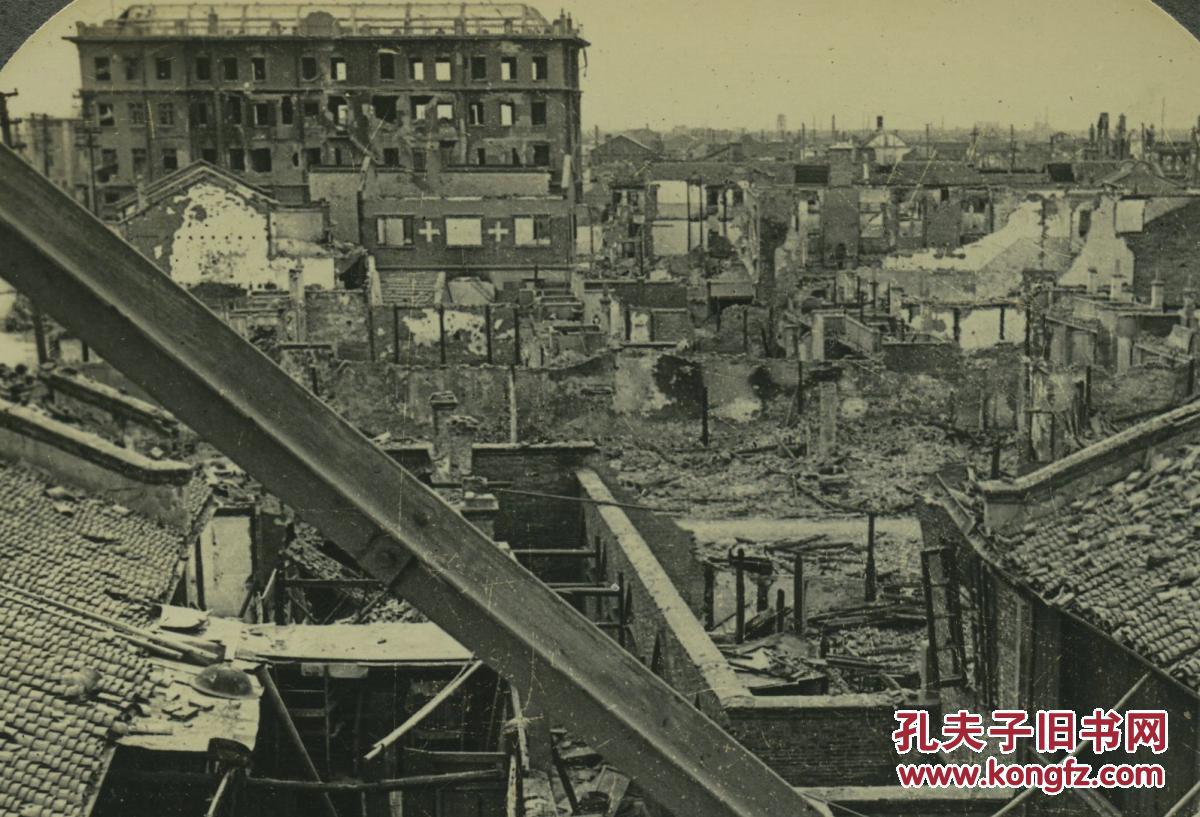 清末民国立体照片--- 民国二十年淞沪抗战日军