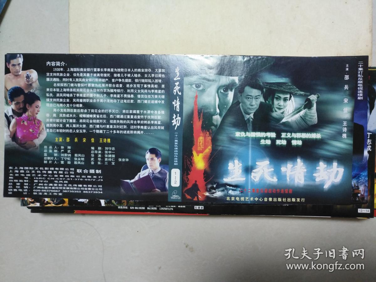 电视连续剧 生死情劫 vcd封面