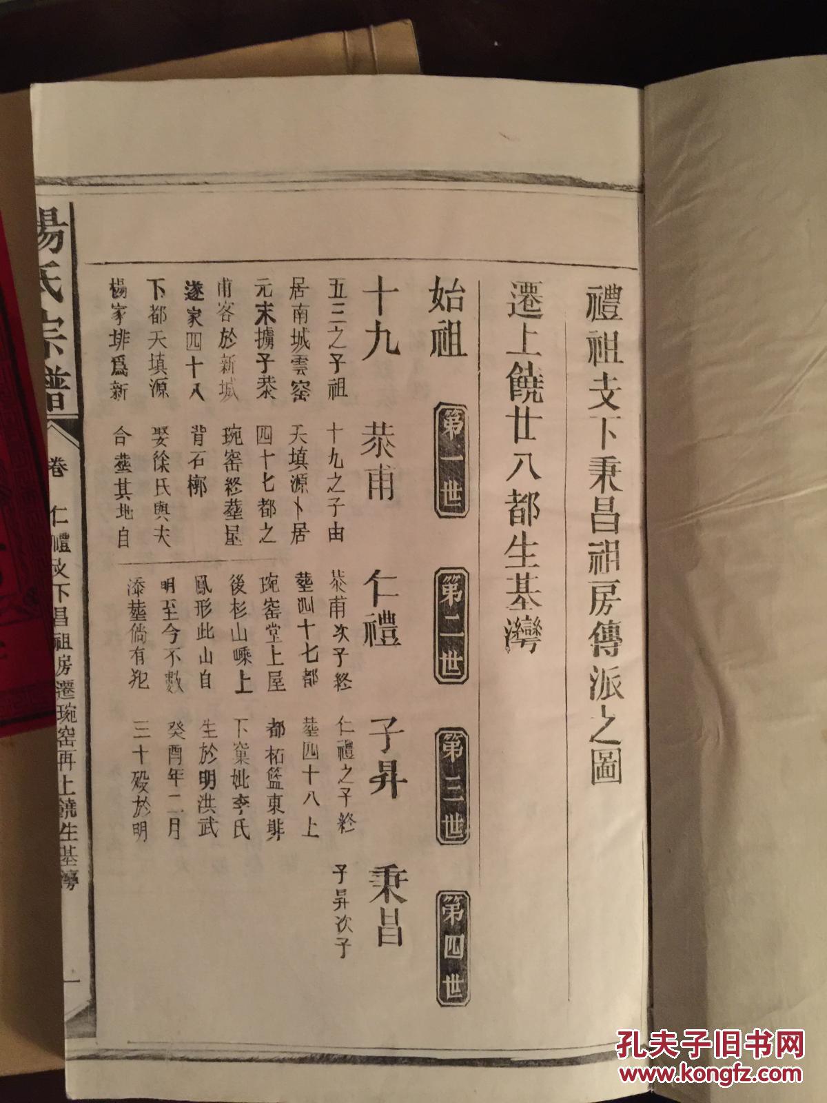 杨氏族谱