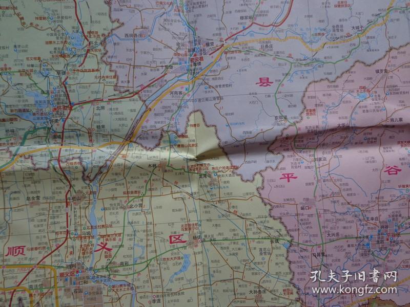 北京城区拥堵复杂地段导引图 北京六环城区详图 亦庄,上地,商务中心区