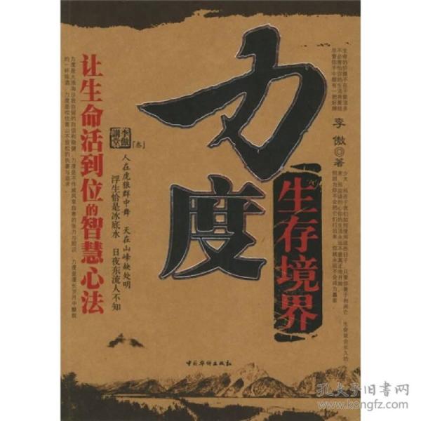 力度生存境界:让生命活到位的智慧心法
