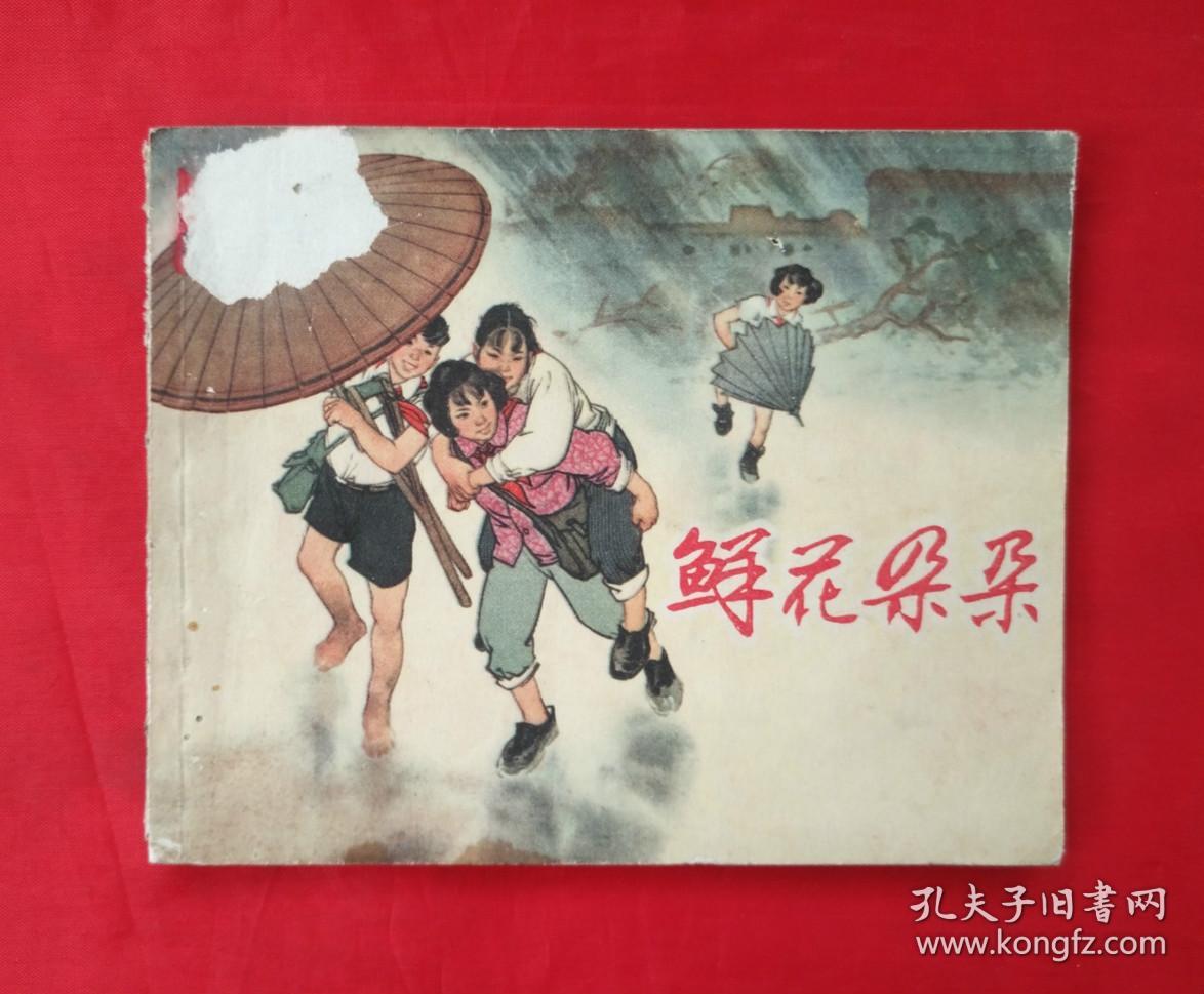 《鲜花朵朵》 上海人民美术出版社 连环画 (19