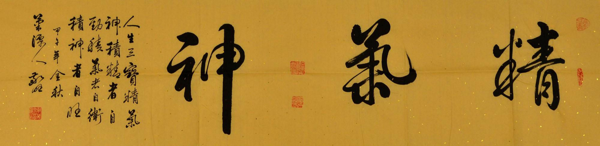 中国当代实力派书画家书法-精气神-2014-1010-18