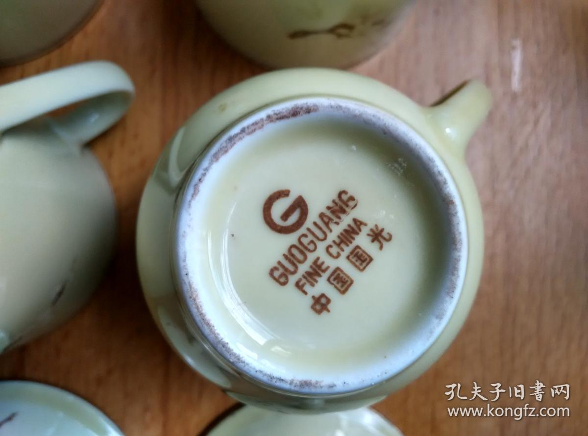 中国国光梅花把杯/四个齐售