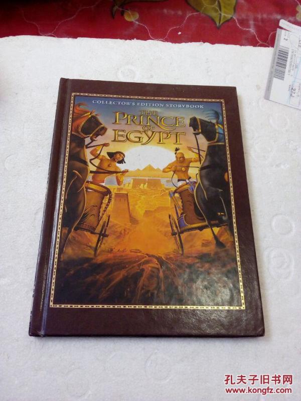 The Prince of Egypt Storybook(英文原版彩图幼