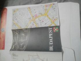 外文原版地图 BUDAPEST