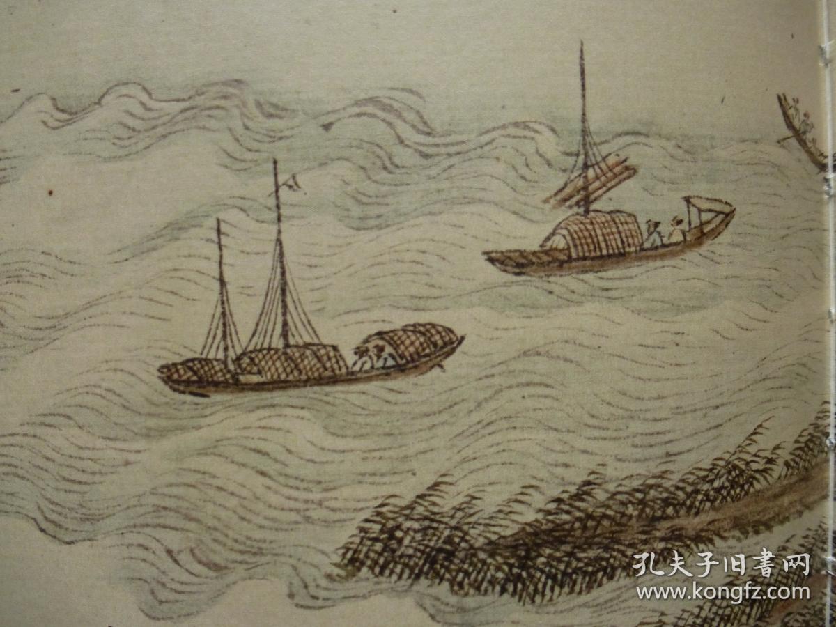 莱溪居读王翚《长江万里图》