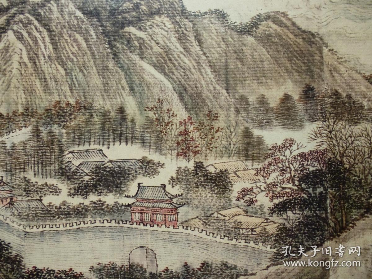 莱溪居读王翚《长江万里图》