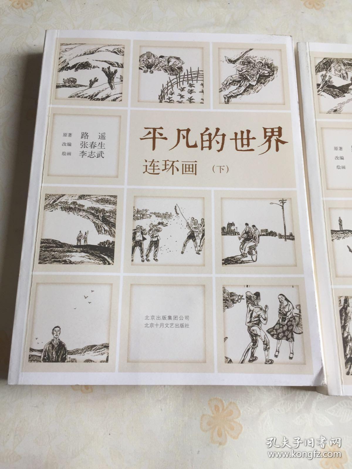 平凡的世界 连环画(上下)正版如图