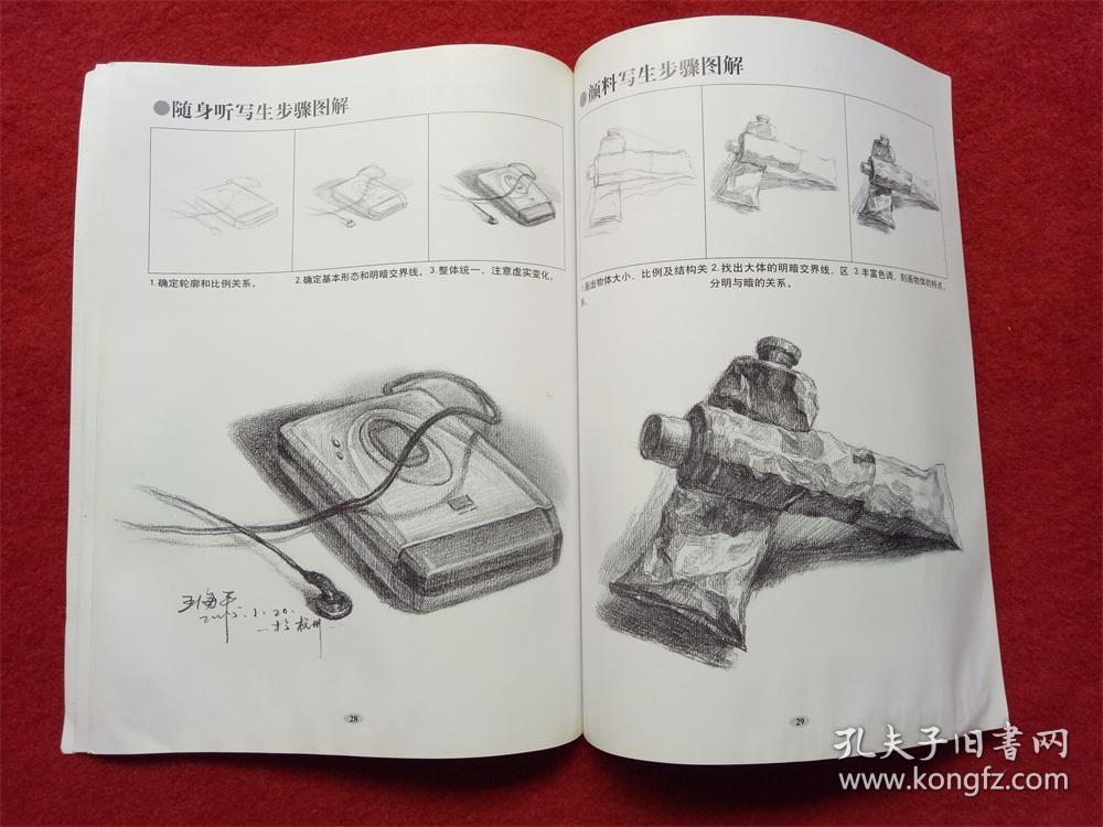 基础美术绘画技法(初级教材)《单个静物明暗素描》王海平