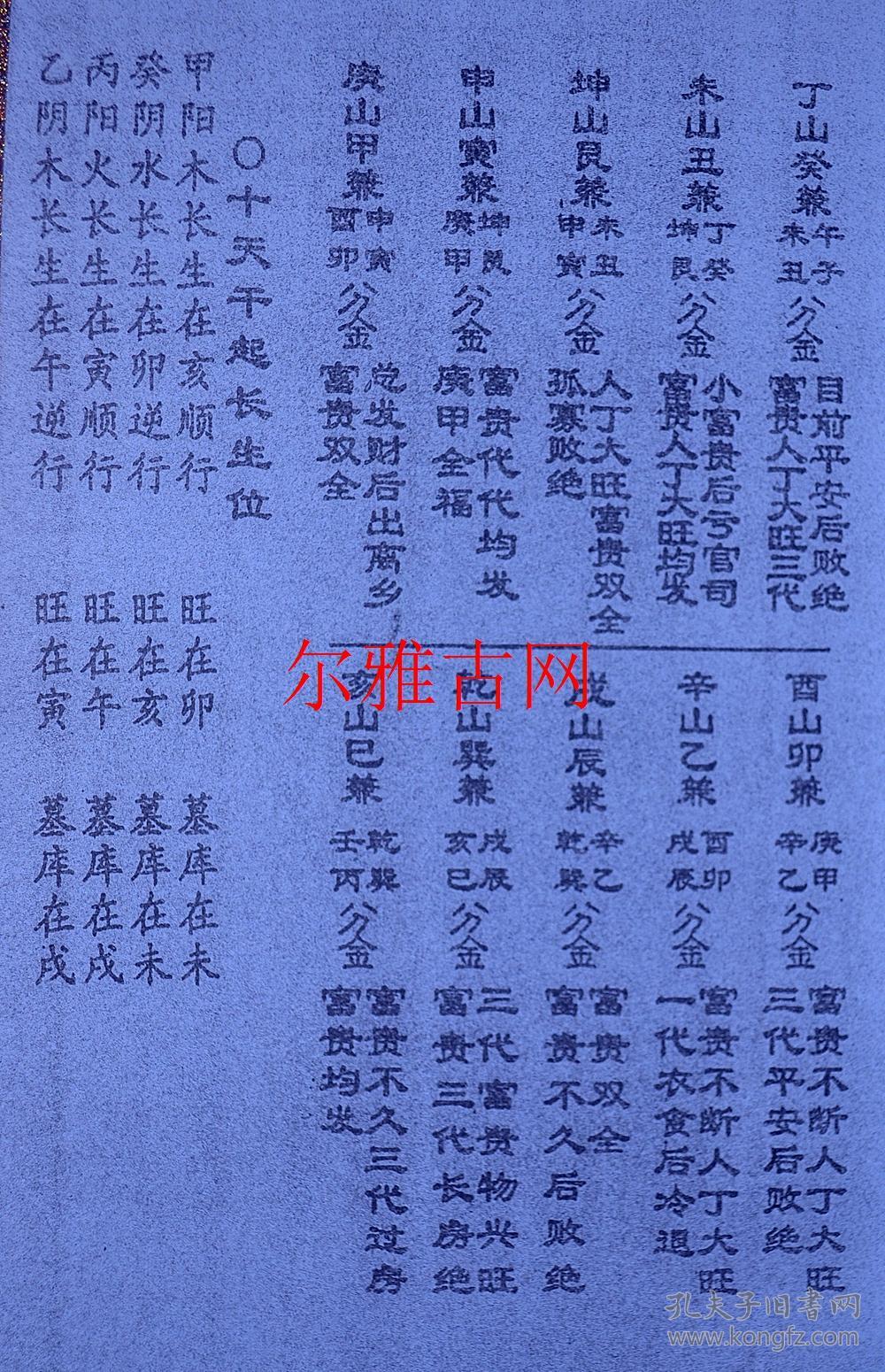 《本地姜正宗水法》影印本风水周易古籍善本古装秘本手抄线装书