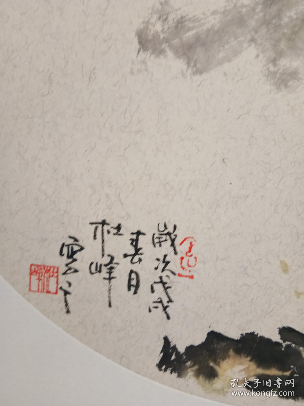 著名画家 杜峰 花鸟小品四副 硬卡纸 41x414x4