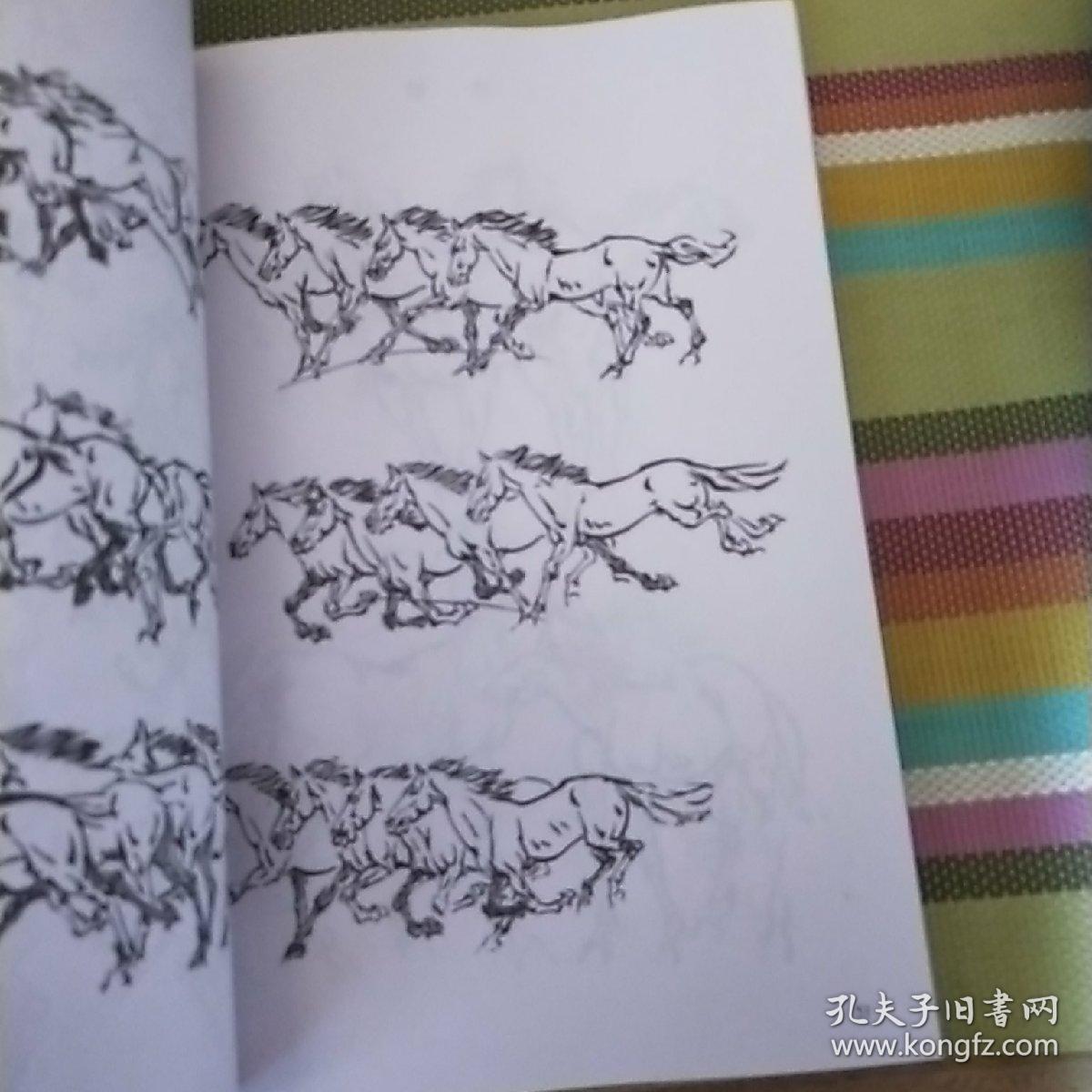 画马百图_何秀刚_孔夫子旧书网