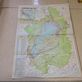 老地图:日本 滋贺县 旅游地图