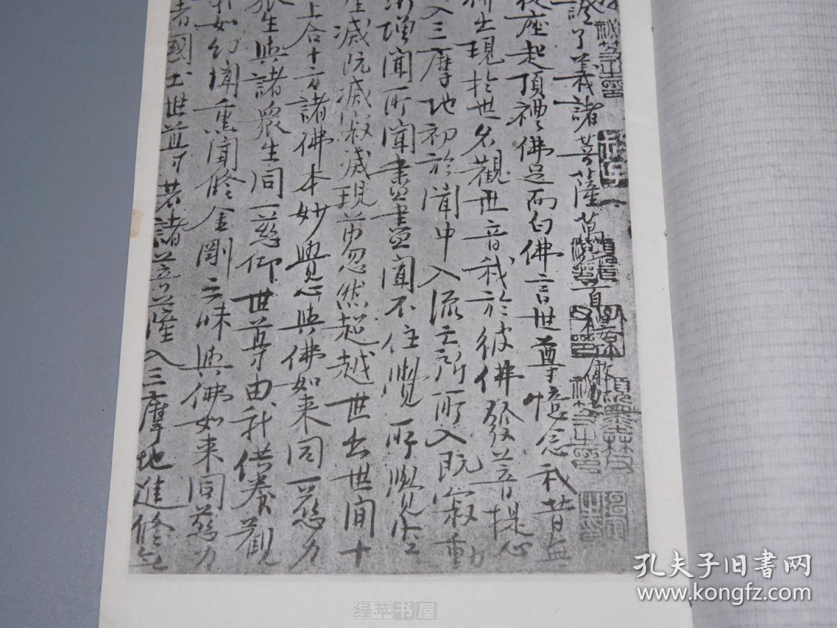 【珂罗版《天籁阁藏本:宋王安石书楞严经墨迹(线装 大开本-艺苑