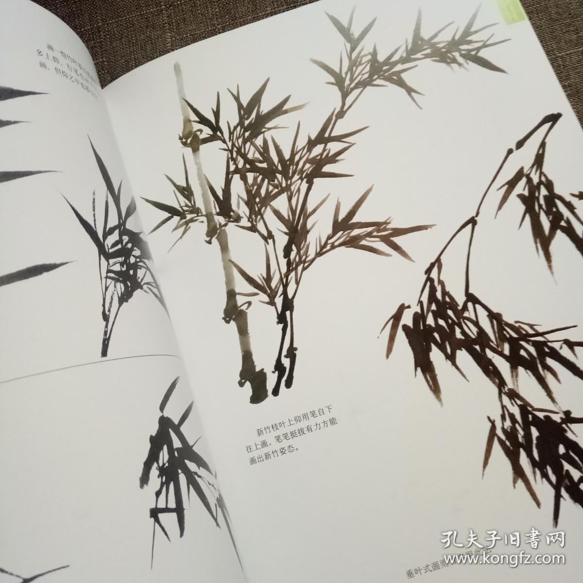 千姿百态 画竹子 写意墨竹画法入门教材 国画训练绘画临摹书籍