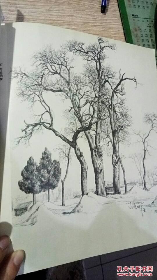 吴冠中彩画素描选