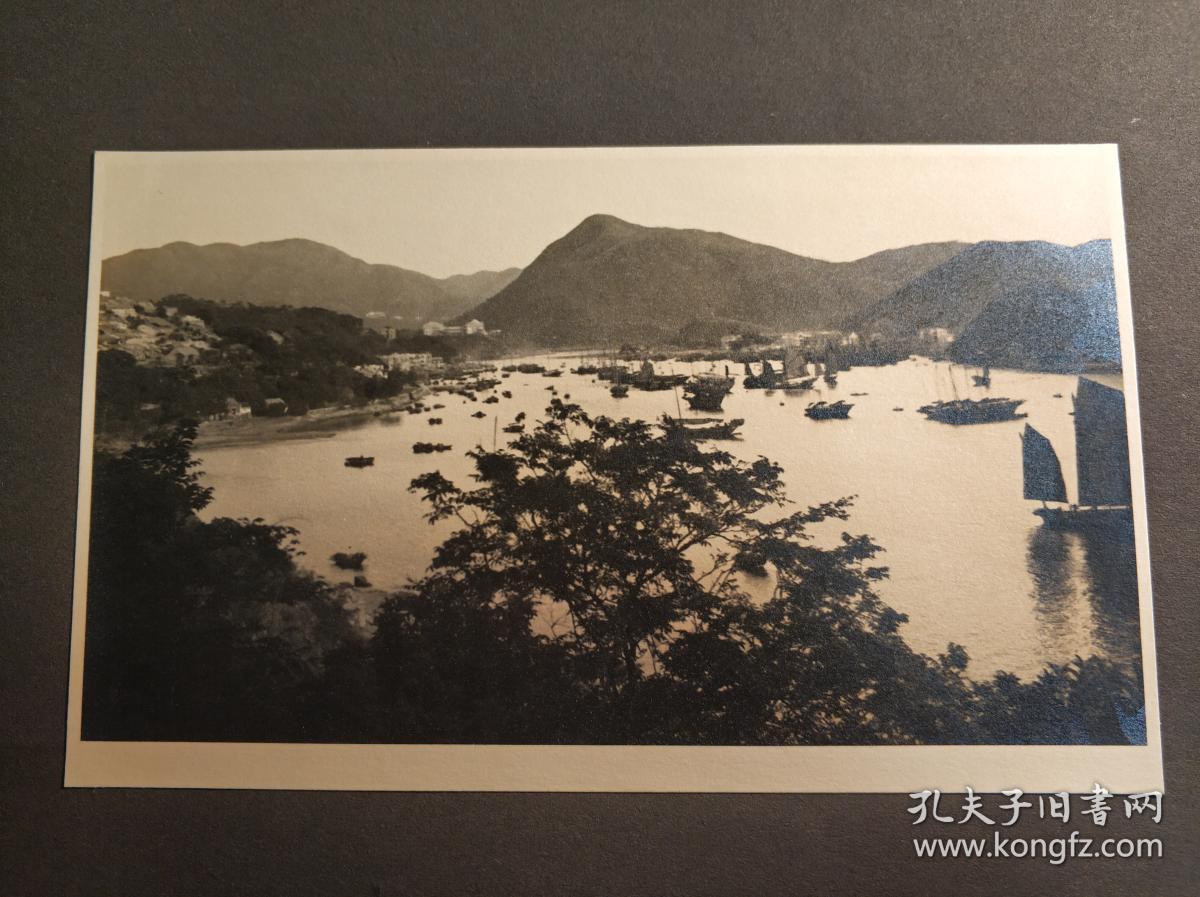 民国老照片:香港——浅水湾(号称"天下第一湾",也有"东方夏威夷"之