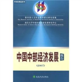 2007中国中部经济发展报告