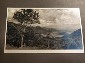 民国时期香港海景照片沙龙老照片一张