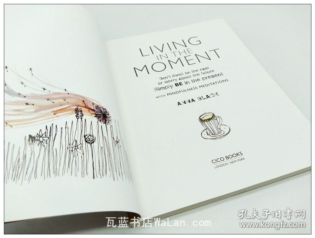 活在当下 living in the moment 英文原版