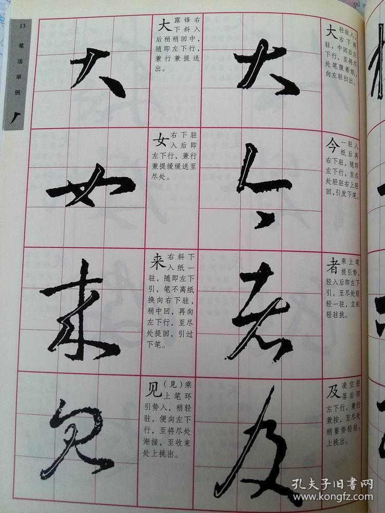 王羲之十七帖技法精讲 草书笔法临摹解析 历代书法名迹技法选讲(小8开