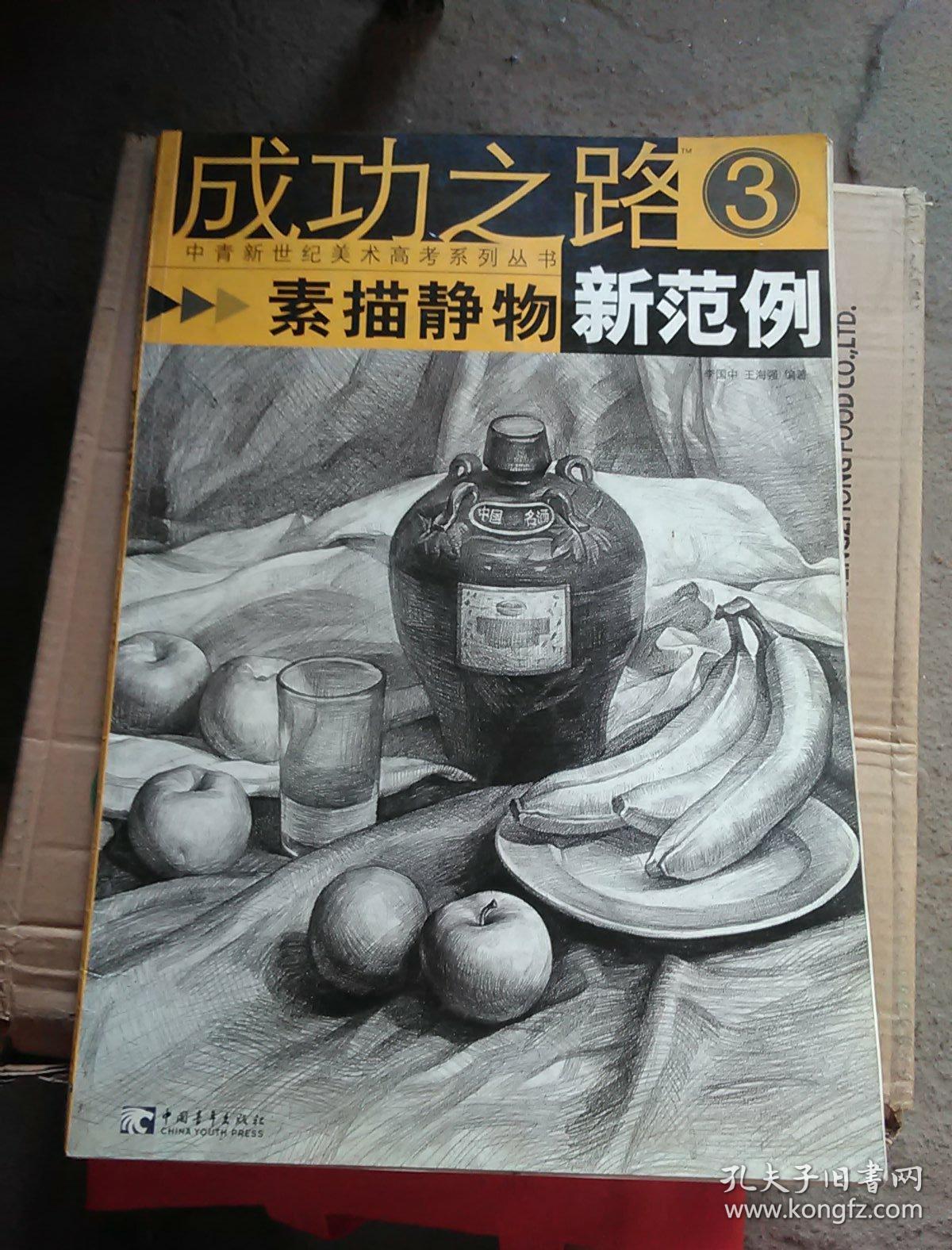 8开素描静物范例