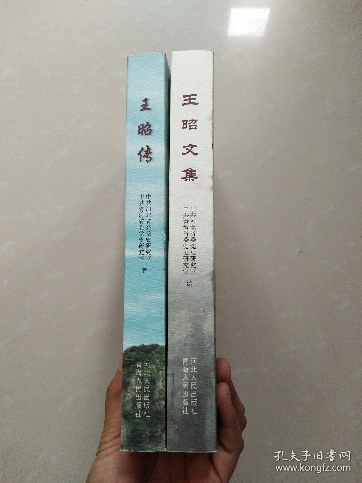王昭文集,王昭传(两本合售)