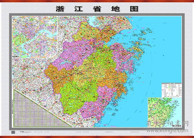 浙江省地图