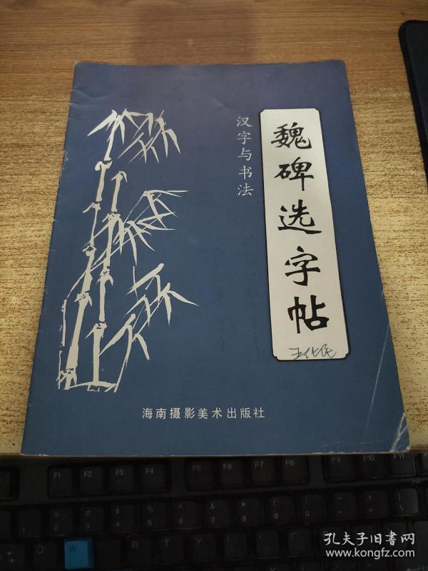 魏碑选字帖(汉字与书法七)