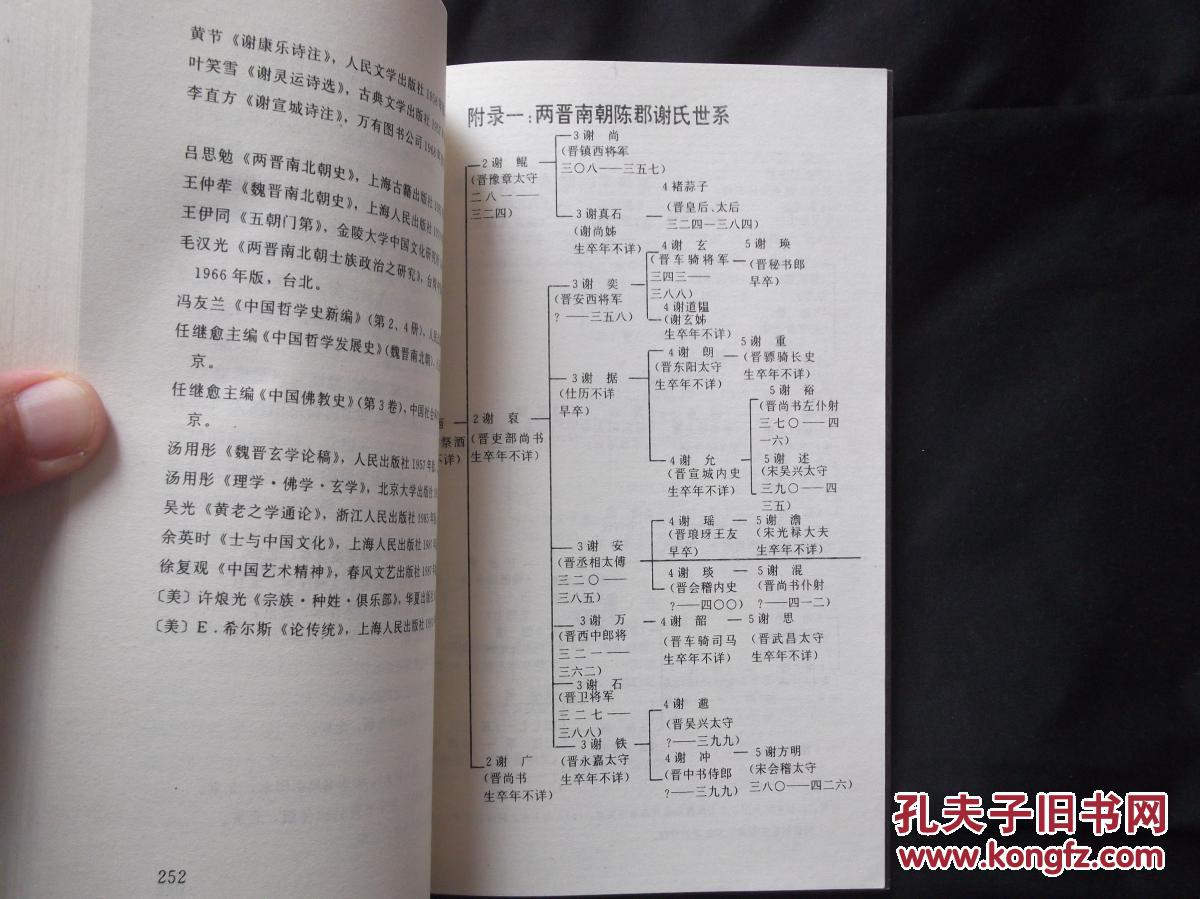 华丽家族两晋南朝陈郡谢氏传奇