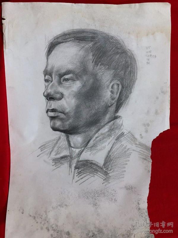 素描画,4开,58
