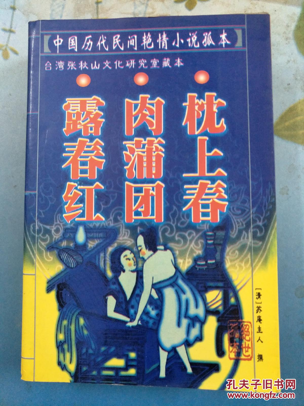 中国历代民间艳情小说孤本 枕上春 肉铺团 露春红