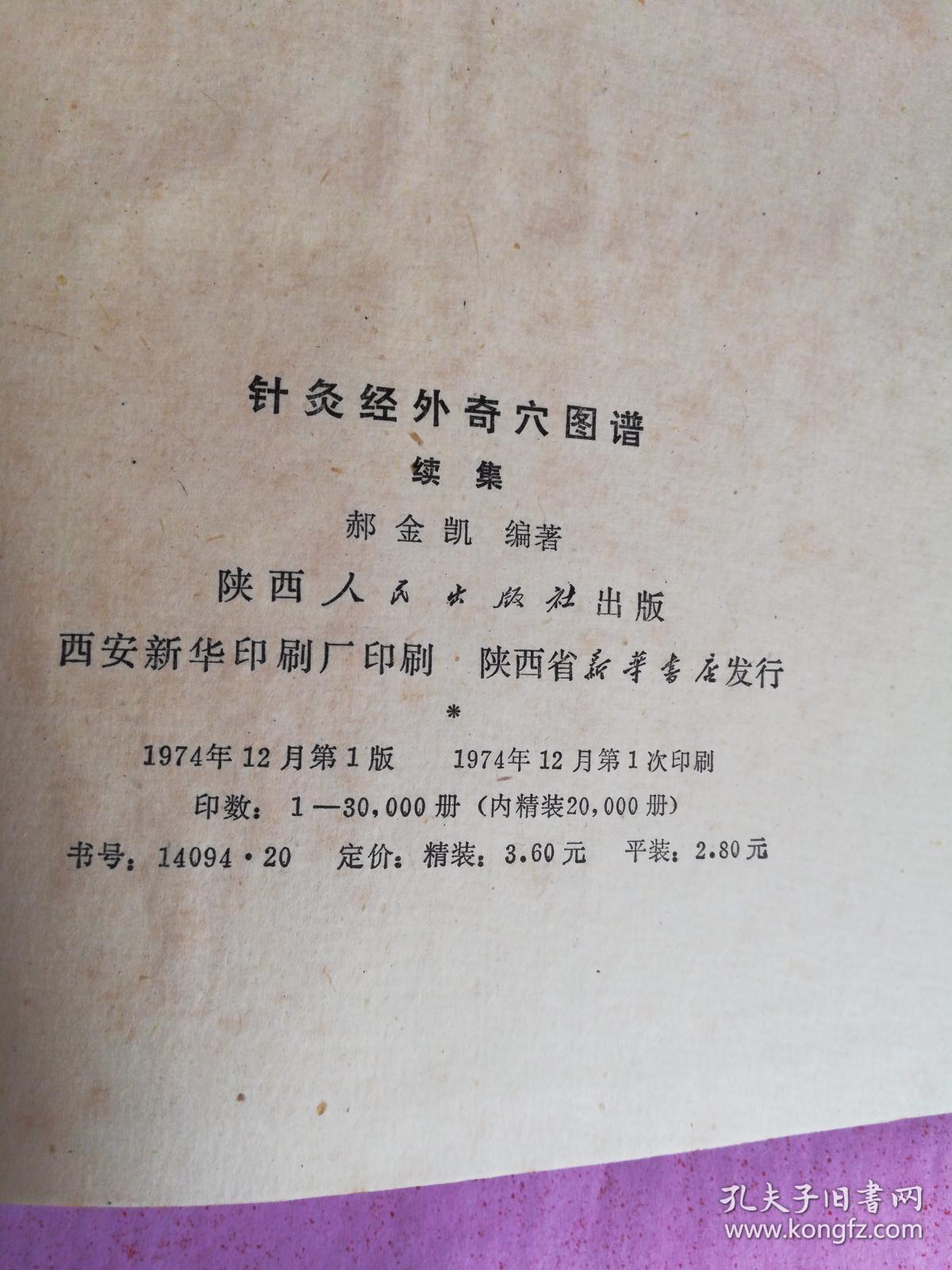 针灸经外奇穴图谱:续集