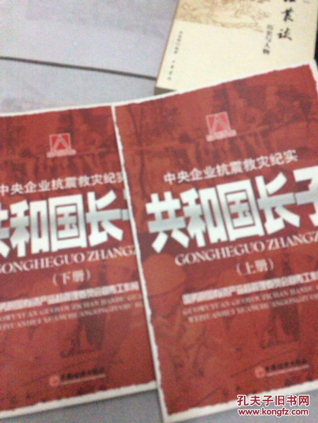 中央企业抗震救灾纪实:共和国长子(上下)