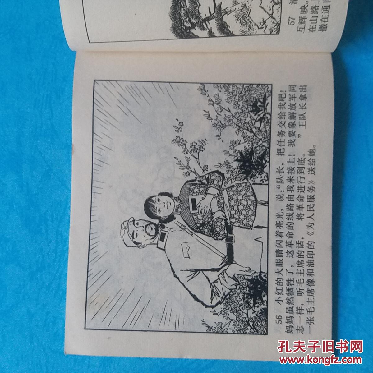 手绘连环画《映山红》