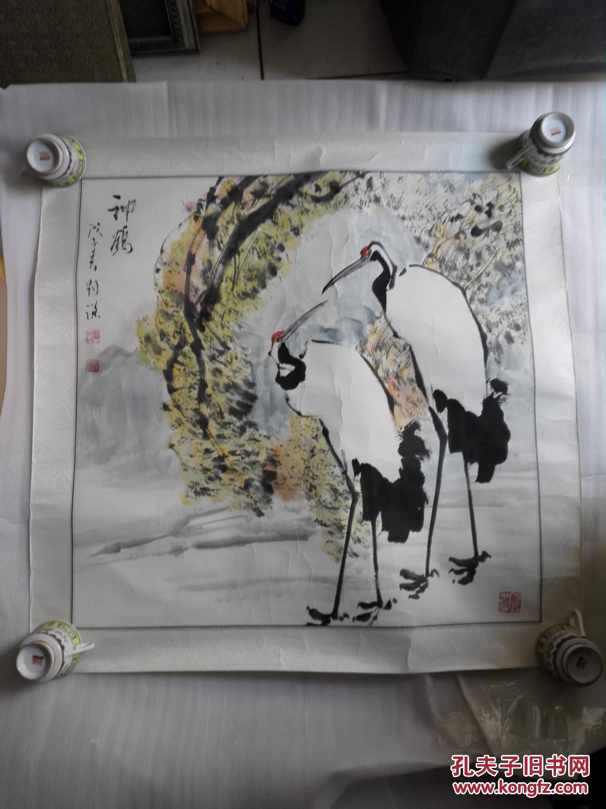 九十年代九大家,中国当代画坛五杰,最具收藏价值的国画三大家鹤王刘谦