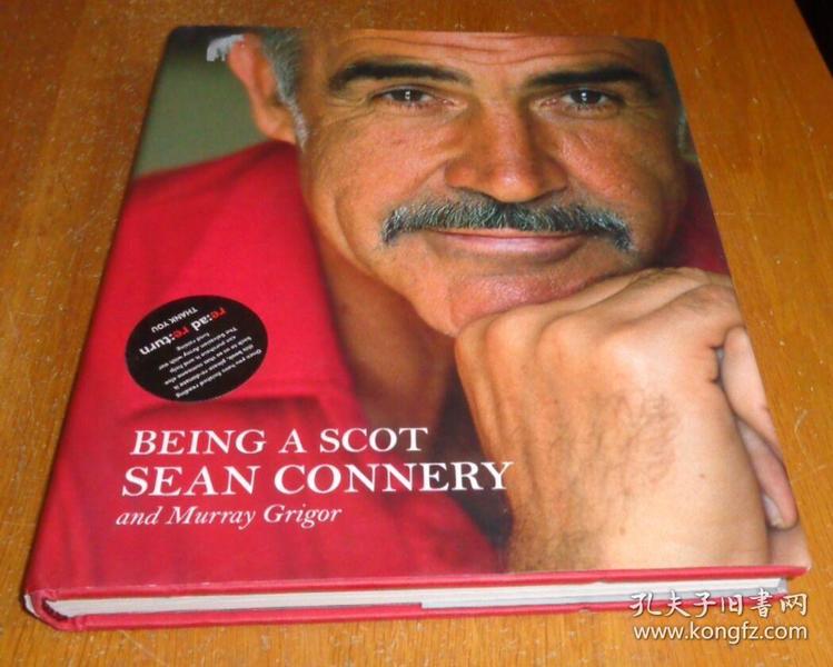 2手英文 sean connery being a scot 肖恩康纳利 xfe12