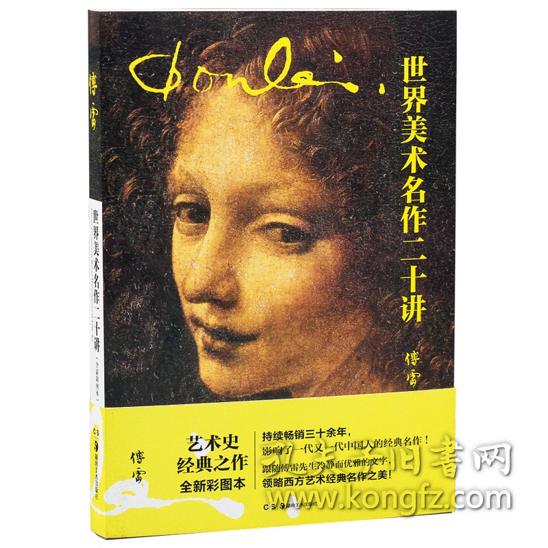 正版 傅雷经典著作 世界美术名作二十讲 全新彩图本 美术鉴赏