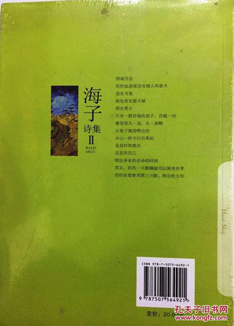 海子诗集ii(海子的画)