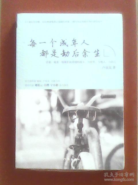 每一个成年人都是劫后余生:9篇写给这残酷世界的柔软战书