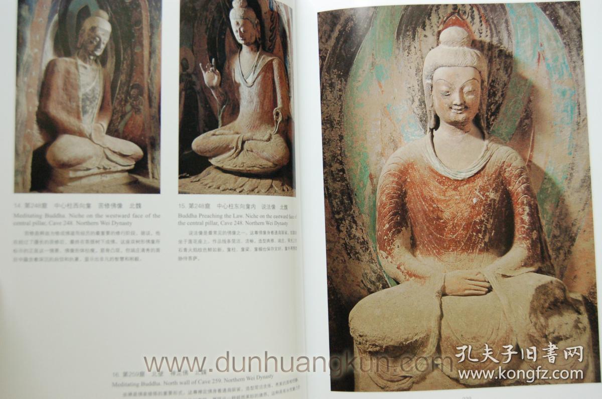 中国石窟艺术 莫高窟 敦煌莫高窟书籍画册 樊锦诗主编