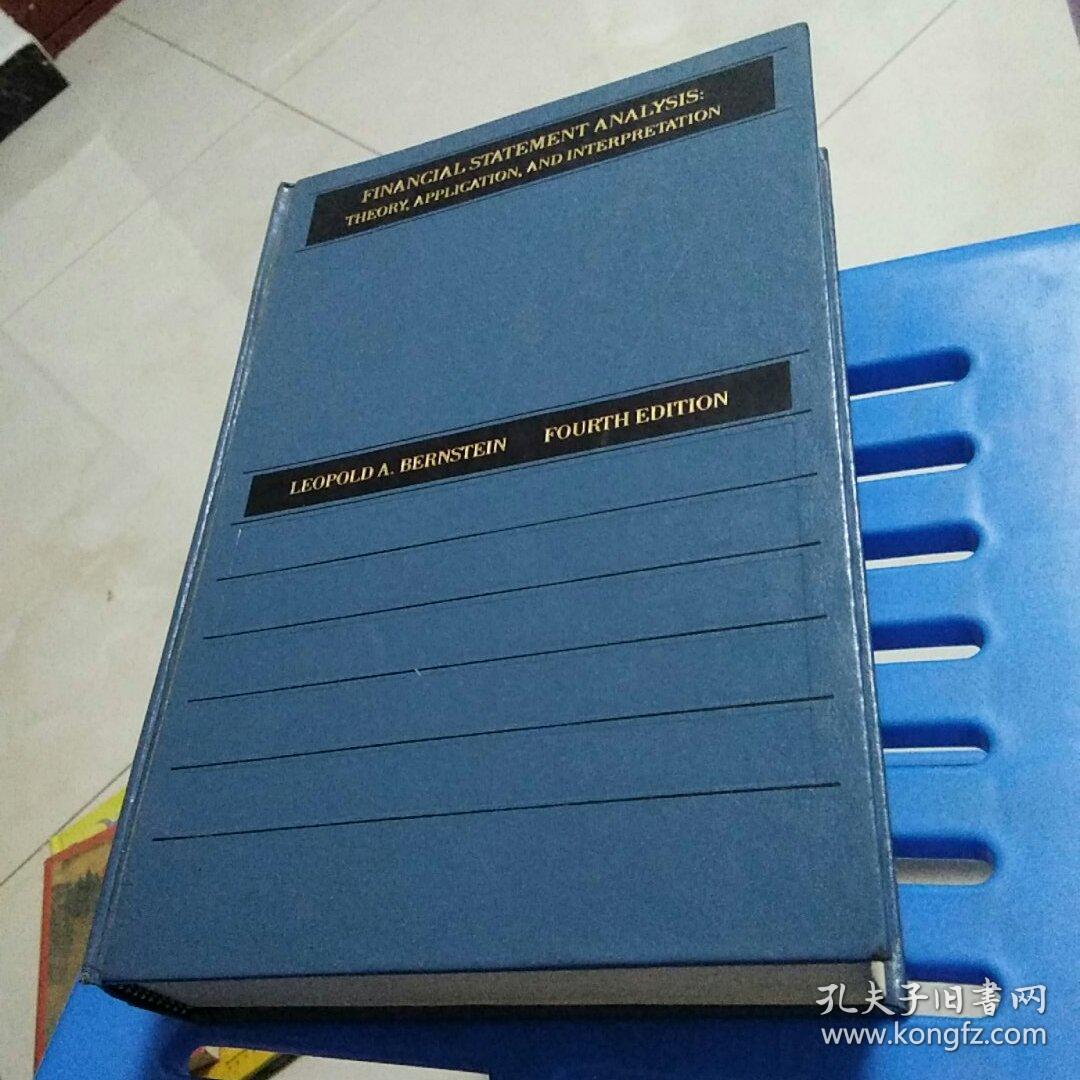 Financial Statement Analysis Theory,Applicatio