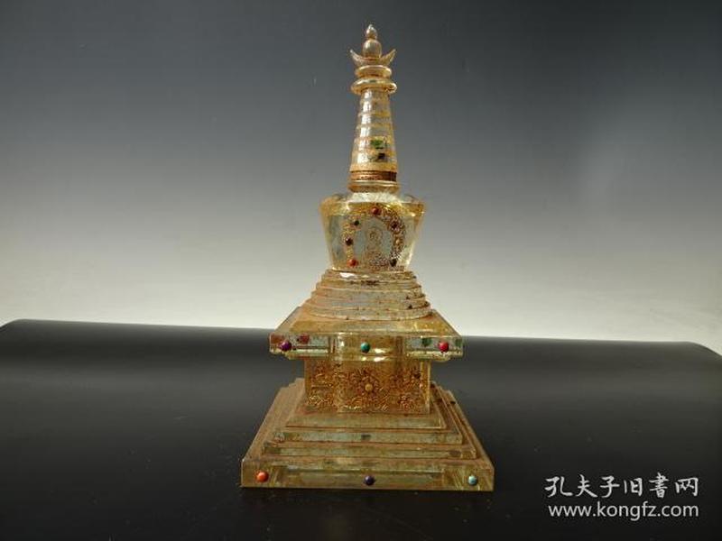 唐代水晶舍利塔.