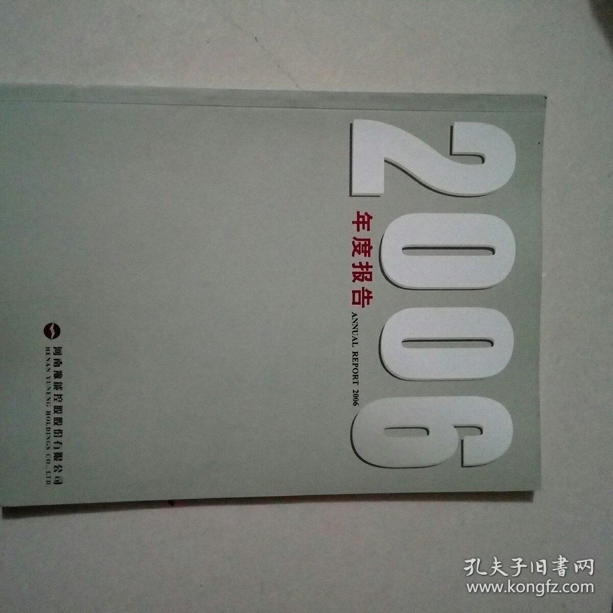 河南豫能控股股份有限公司 2006年度报告