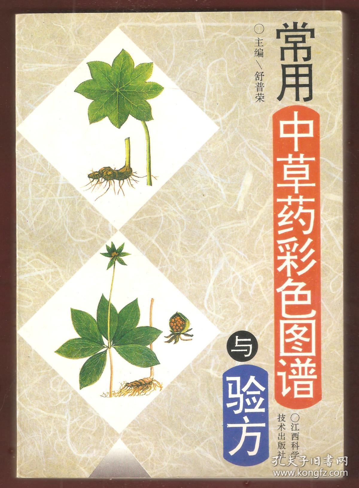 常用中草药彩色图谱与验方(116种中草药并后附常见病有效验方)