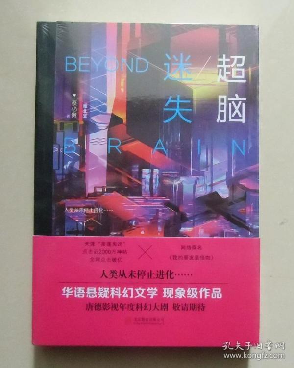 【正版塑封现货】超脑:迷失 蔡必贵悬疑科幻小 说